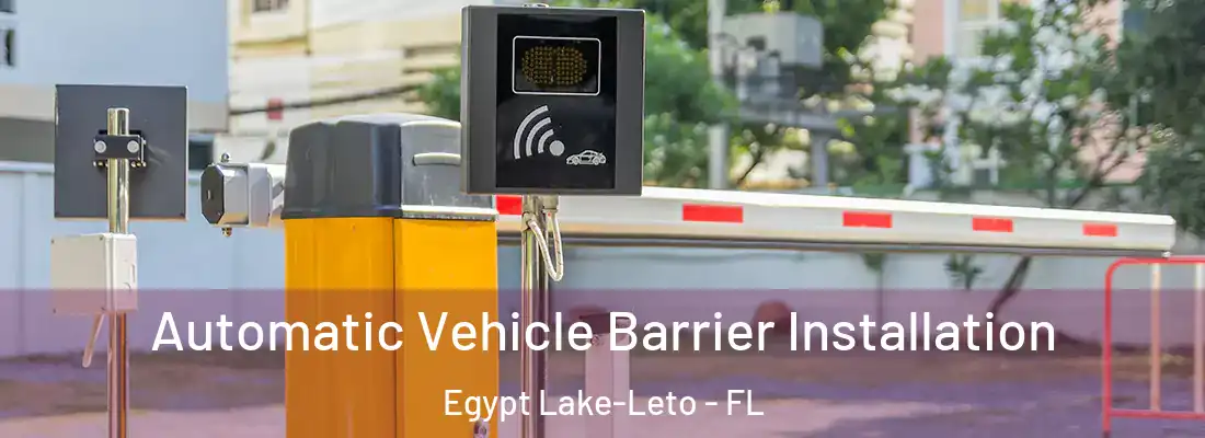  Automatic Vehicle Barrier Installation Egypt Lake-Leto - FL