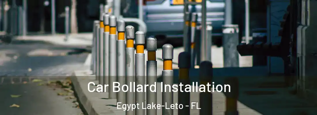  Car Bollard Installation Egypt Lake-Leto - FL