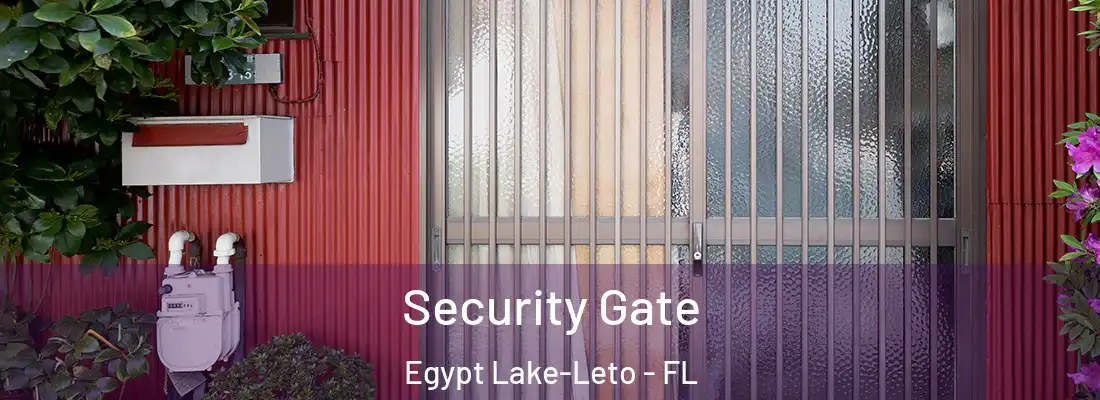  Security Gate Egypt Lake-Leto - FL