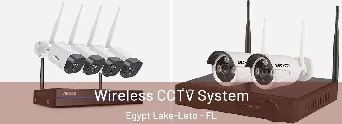  Wireless CCTV System Egypt Lake-Leto - FL
